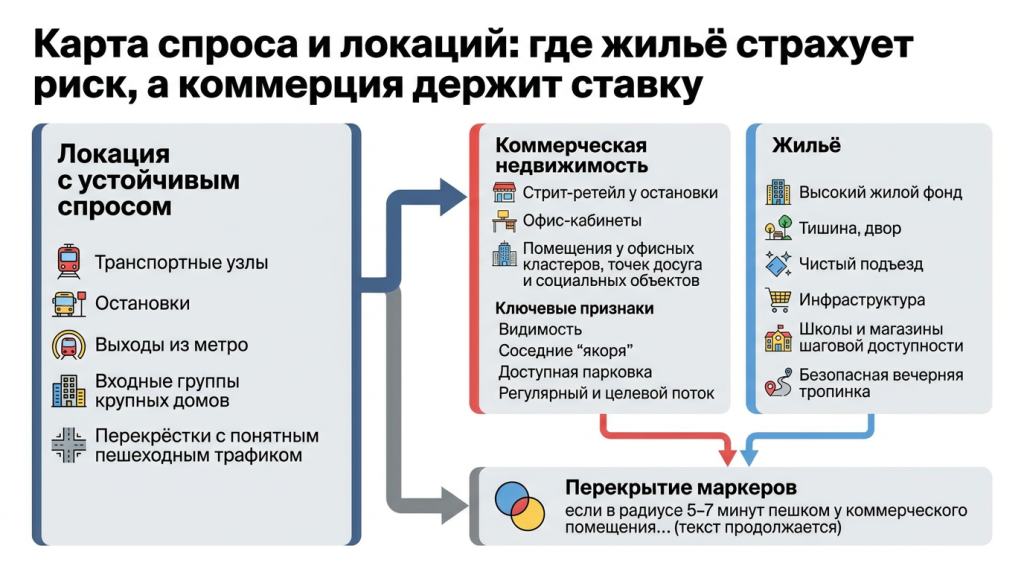 Карта спроса и локаций